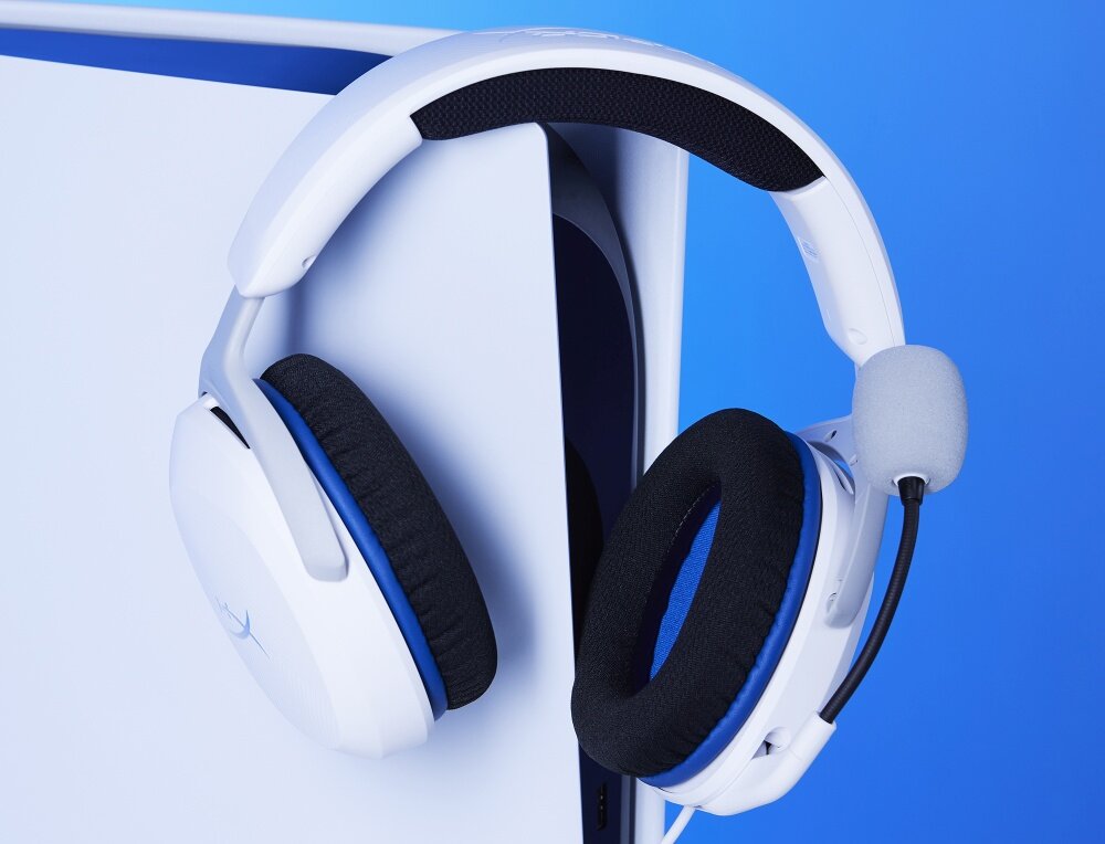 HYPERX Cloud Stinger 2 Core PS навушники гра ігри дротова вага комфортні подушки навушники підходять
