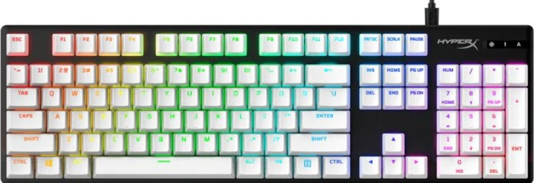 Klawisze HYPERX 519T5AA wyposażenie design wygląd wygoda