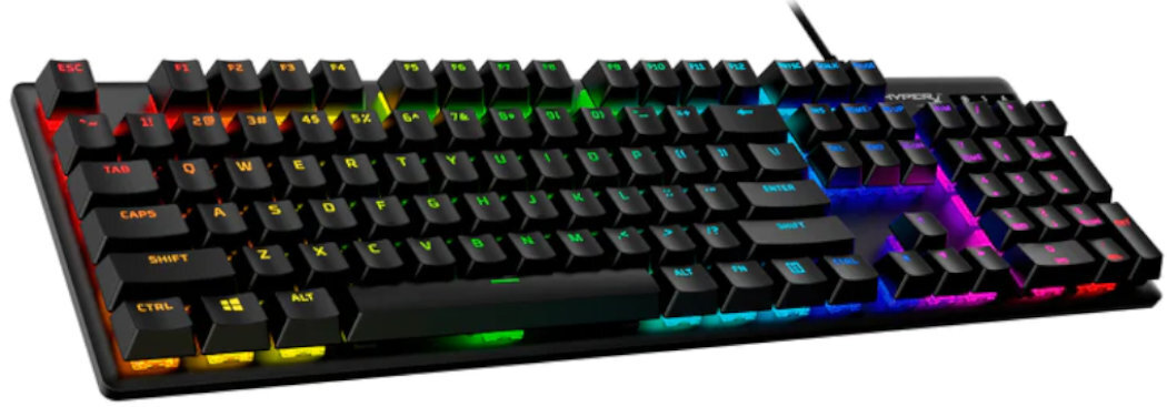 Klawisze HYPERX 519P1AA  wyposażenie design wygląd wygoda