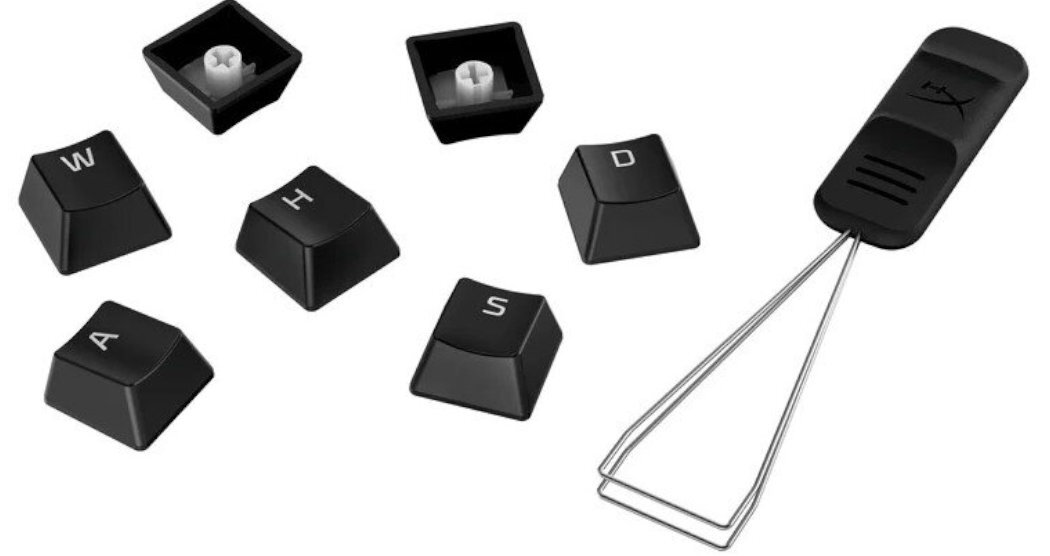 Klawisze HYPERX 519P1AA  wyposażenie design wygląd wygoda