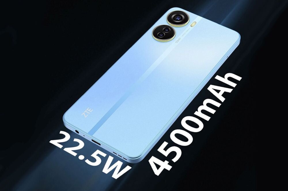 Smartfon ZTE Blade V40   ekran bateria aparat procesor ram pamięć pojemność rozdzielczość zdjęcia filmy opis dane cechy blokady system łączność wifi bluetooth obudowa szkło odporność porty muzyka transfer sieć przekątna matryca waga czujniki oled amoled ips