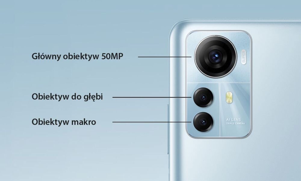 Smartfon ZTE Blade A72S ekran bateria aparat procesor ram pamięć pojemność rozdzielczość zdjęcia filmy opis dane cechy blokady system łączność wifi bluetooth obudowa szkło odporność porty muzyka transfer sieć przekątna matryca waga czujniki oled amoled ips