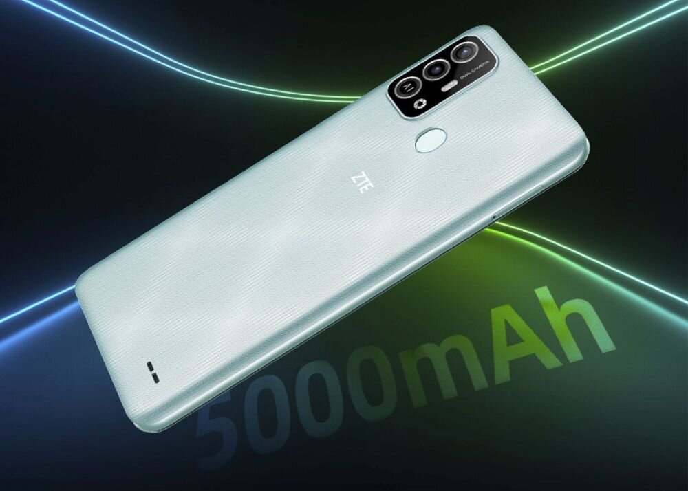 Smartfon ZTE Blade A53 Pro ekran bateria aparat procesor ram pamięć pojemność rozdzielczość zdjęcia filmy opis dane cechy blokady system łączność wifi bluetooth obudowa szkło odporność porty muzyka transfer sieć przekątna matryca waga czujniki oled amoled ips