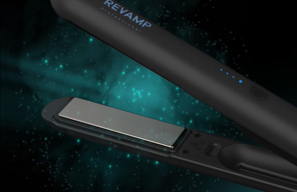 Prostownica REVAMP Progloss Digital ST-2750 ceramiczne plytki Progloss olejki kreatyna
