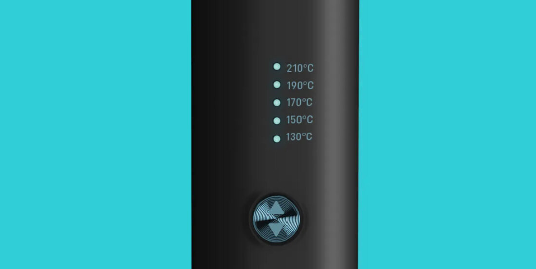 Szczotka prostujaca REVAMP Progloss Deepforn BR-2000 Regulacja temperatury w zakresie od 130°C do 210°C