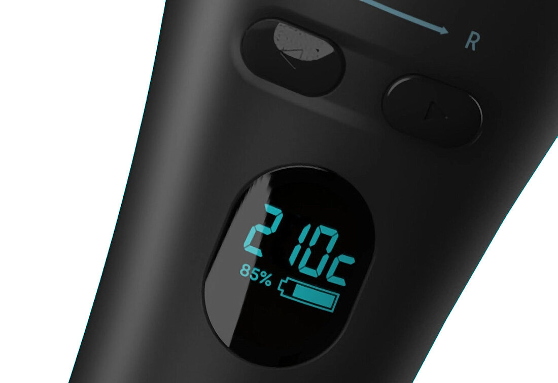 Lokowka automatyczna REVAMP iGEN Progloss Cordless Hollywood Curl CL-22750 czytelny wyswietlacz LCD