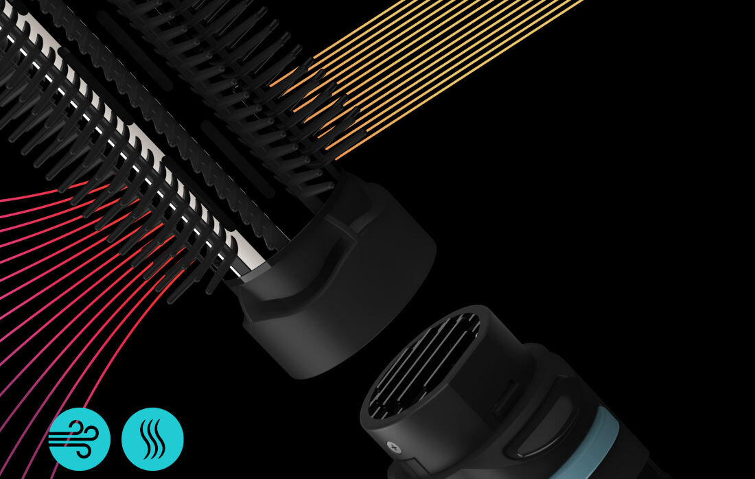 Suszarko-lokowka REVAMP Progloss DR-1250 6 nasadek fryzura stylizacja