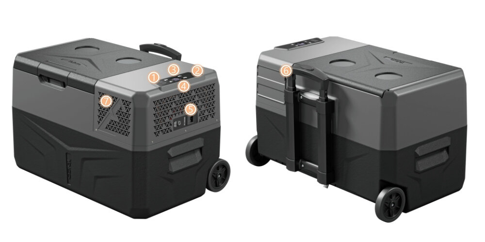 Lodowka YOLCO BCX30 Carbon