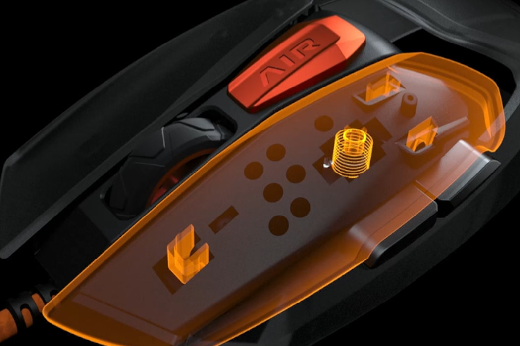 Mysz COUGAR AirBlader Tournament aplikacja szybkość precyzja gaming materiały wytrzymałość