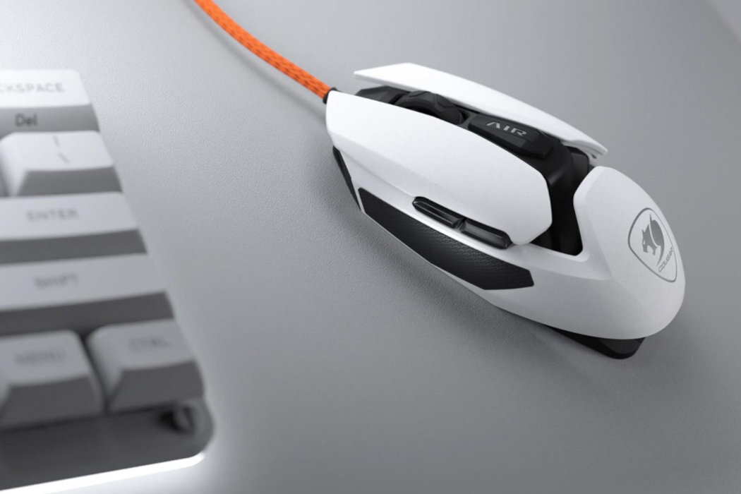 Mysz COUGAR AirBlader Tournament aplikacja szybkość precyzja gaming materiały wytrzymałość
