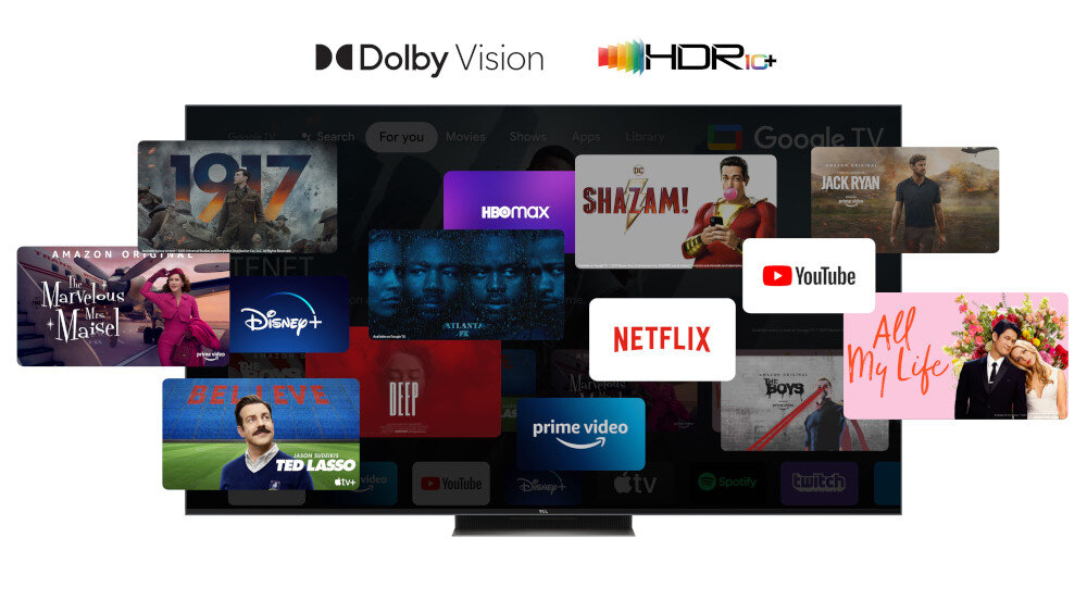 Telewizor TCL C845 - dolby hdr
