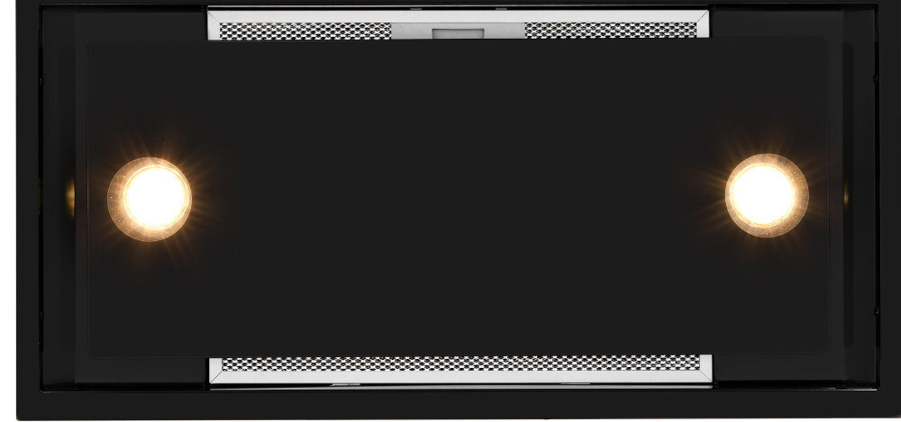 Okap AKPO WK-10 Neva Glass 60 Oświetlenie LED widoczność energooszczędne żarówki światło