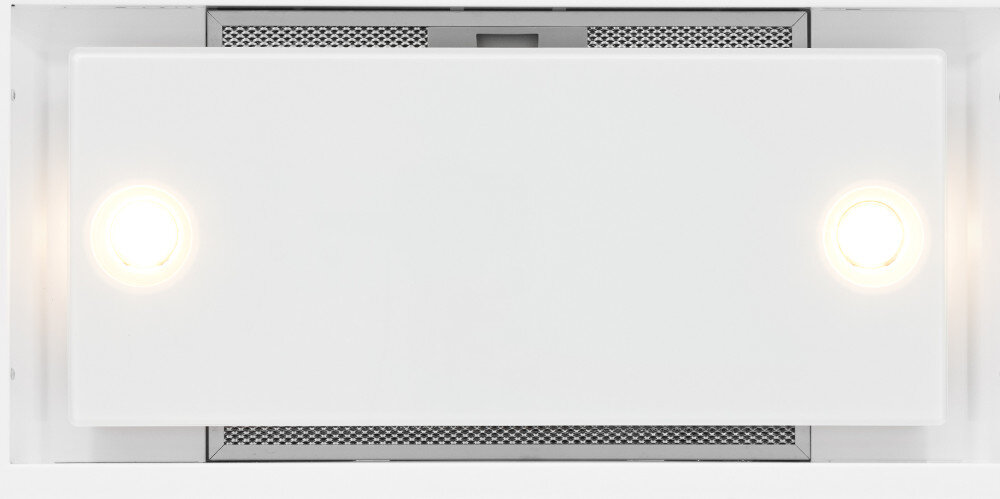 Okap AKPO WK-10 Neva Glass 60 Oświetlenie LED widoczność energooszczędne żarówki światło