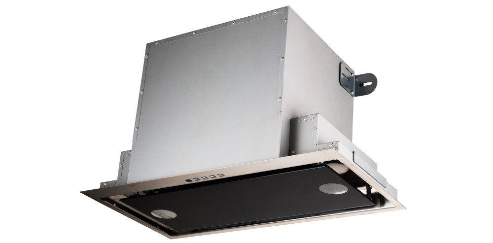 Okap AKPO WK-10 Neva Glass 60 instalacja podszafkowa szerokość 59,5 cm zabudowa montaż podszafkowy