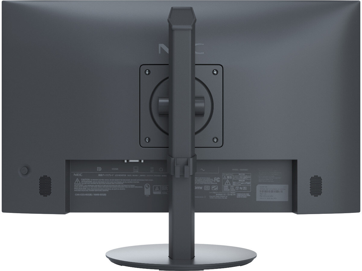 Monitor NEC MultiSync E244FL 24 1920x1080px złacza porty podłączenie zasilanie internet hub
