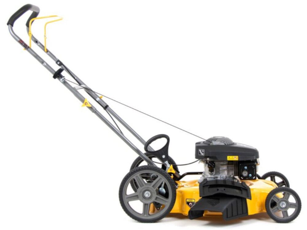 Kosiarka spalinowa LIDER DK51P150BWA Ducar DV150 koszenie z uwzględnieniem wysokości trawy w zakresie 25-75 cm centralna regulacja koszenia mechanizm sprężynowy 5-stopniowa skala