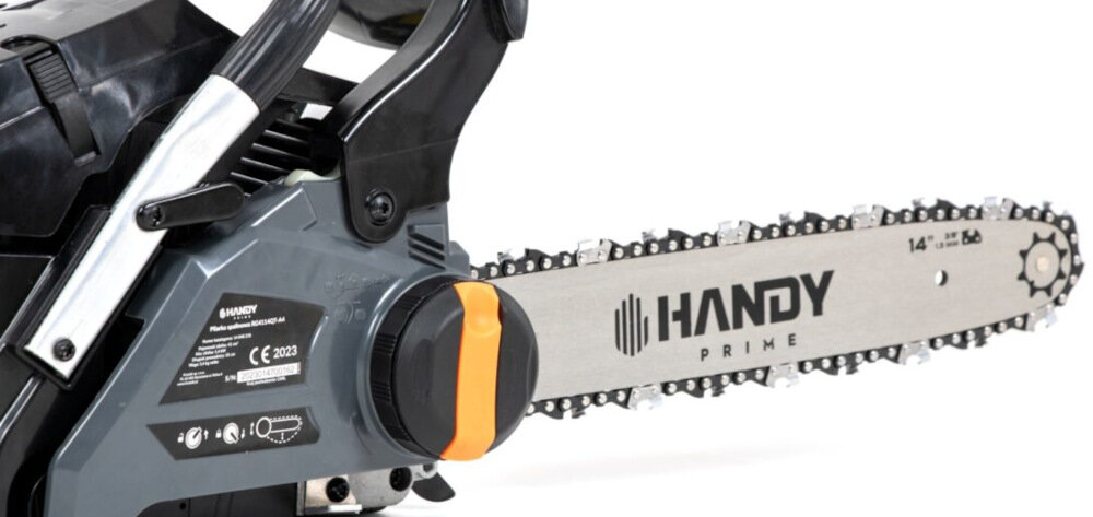 Piła spalinowa HANDY PRIME RG4114QT-A4 do typowych prac wycinkowych do niezwykle precyzyjnych zadan specjalnych prowadnica marki KANGXIN dlugosc 35 cm lancuch z podzialka 3/8 cla grubosc 1,3 mm