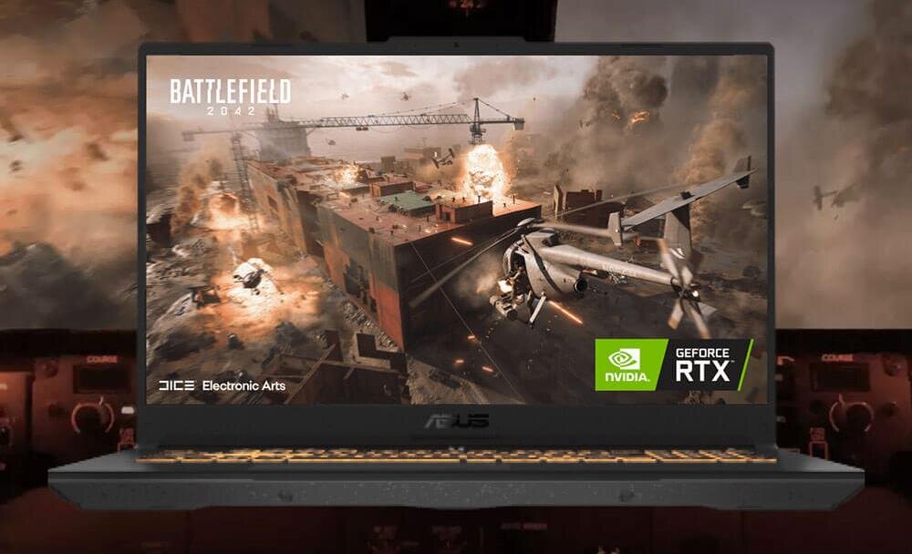 Laptop ASUS TUF Gaming A15 - IPS 144 Hz 1920 x 1080 px