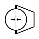 Symbol smukłego designu Symbol smukłego designu