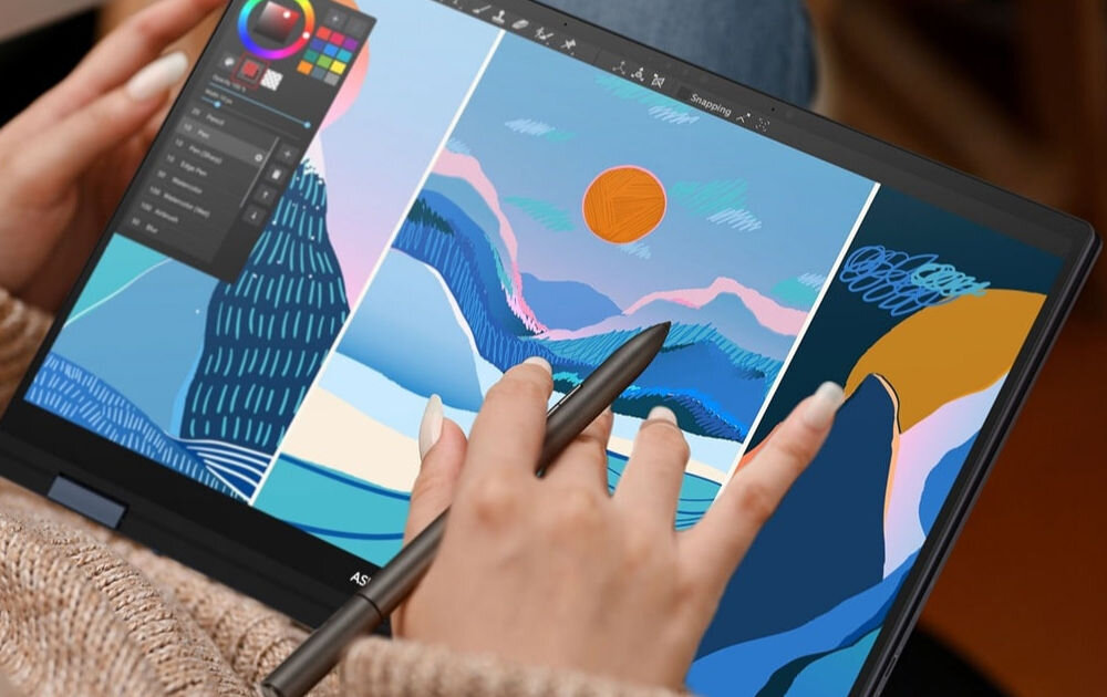 Laptop ASUS ZenBook Flip 14 OLED - ASUS Pen