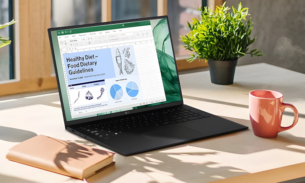 Laptop LG Gram 2023 17ZB90R-G.AA55Y wielkość waga grubość wytrzymałość standard