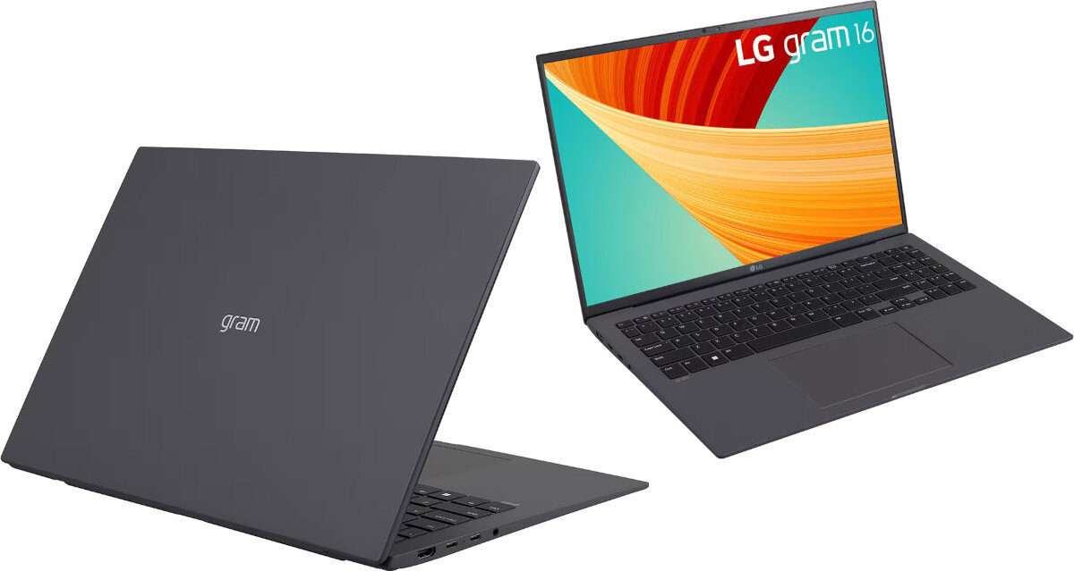 Laptop LG Gram 2023 16Z90R-G.AA79Y wielkość waga grubość wytrzymałość standard