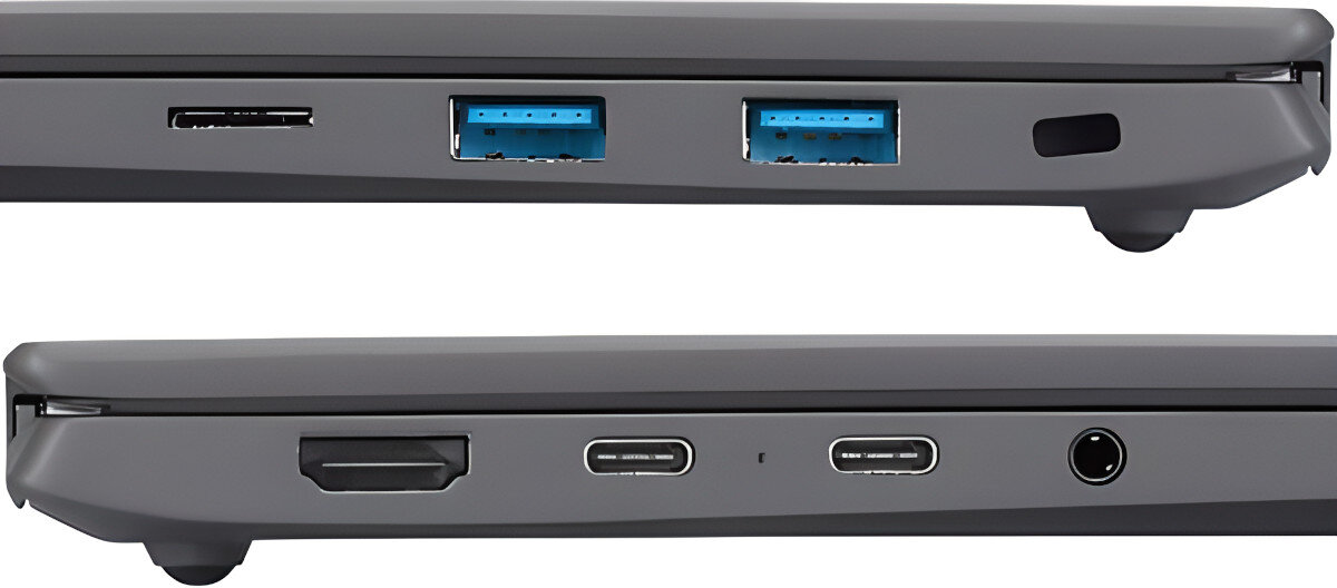 Laptop LG Gram 2023 16Z90R-G.AA79Y złącza porty czytnik ładowanie Thunderbolt