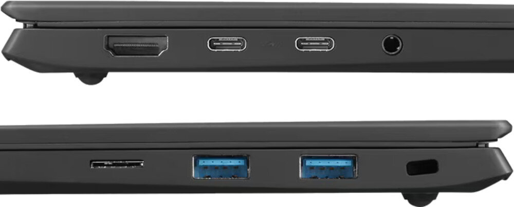 Laptop LG Gram 2023 16Z90R-G.AA75Y złącza porty czytnik ładowanie Thunderbolt