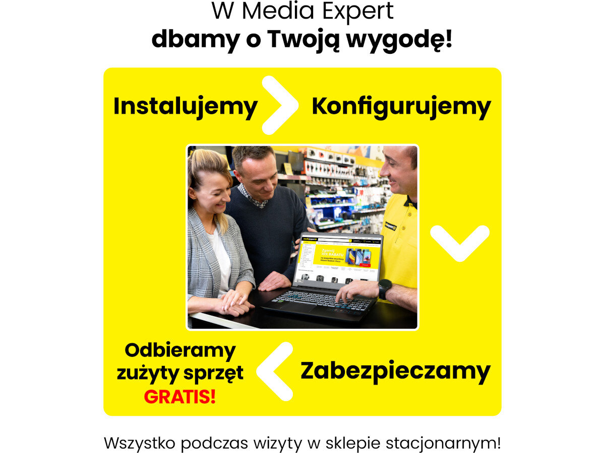 Laptop LG Gram 2023 14ZB90R-G.AA55Y usługa mediaexpert konfiguracja