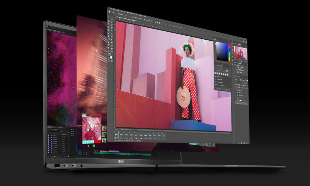 Laptop LG Gram 2023 16ZB90R-G.AA55Y pamięć kości taktowanie dysk pojemność