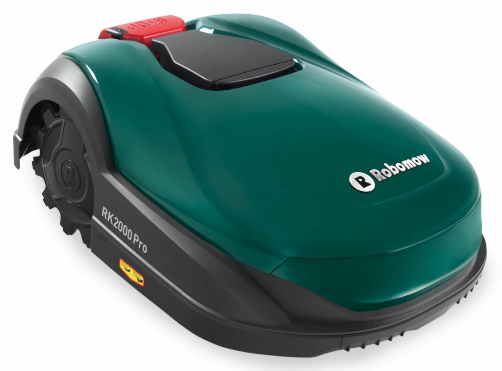 Robot koszący ROBOMOW RK2000 22AKHAFB619 sterowanie Bluetooth wygodna oszczędność czasu nieskazitelne cięcia zdrowy trawnik