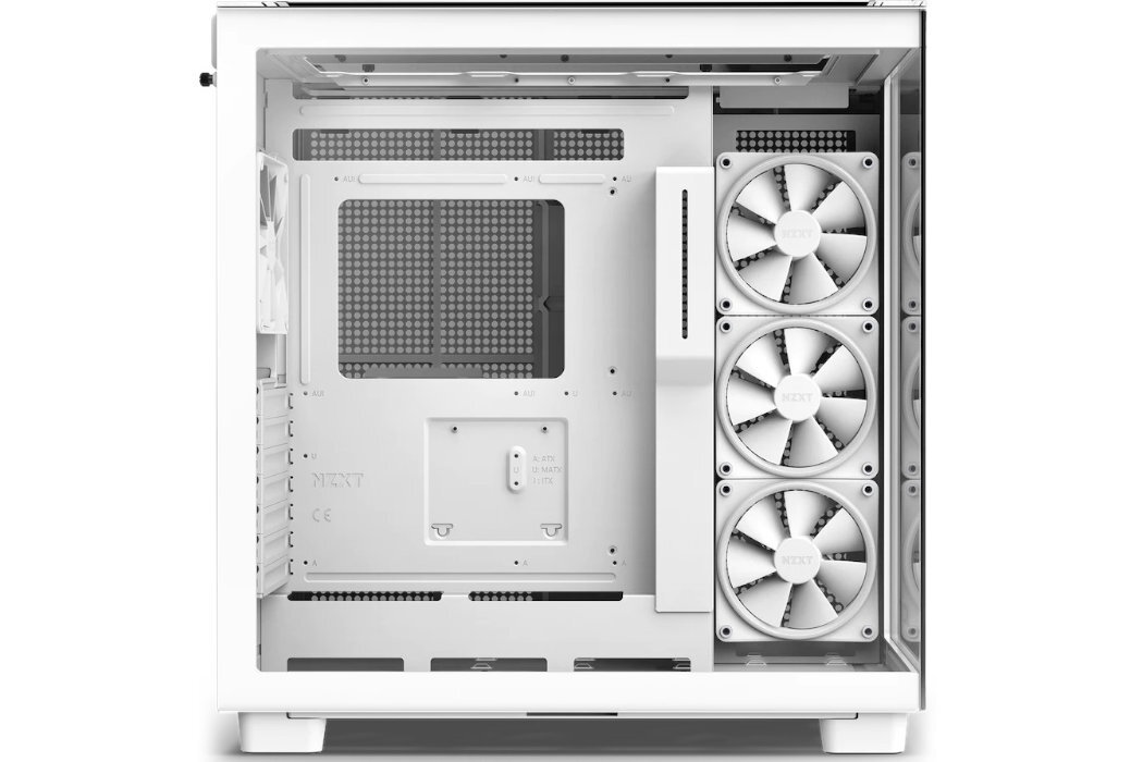 Obudowa NZXT H9 Flow wentylatory