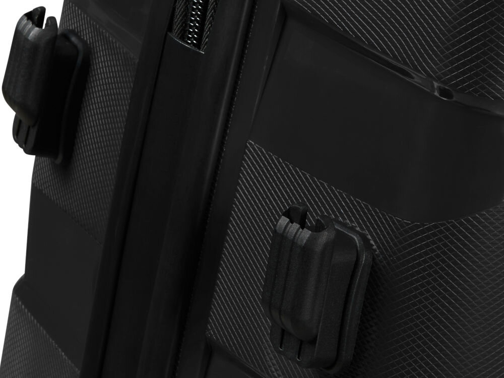 Walizka AMERICAN TOURISTER Air Move 66 cm czarny podwójne kółka 360 stopni uchwyty wieszaki