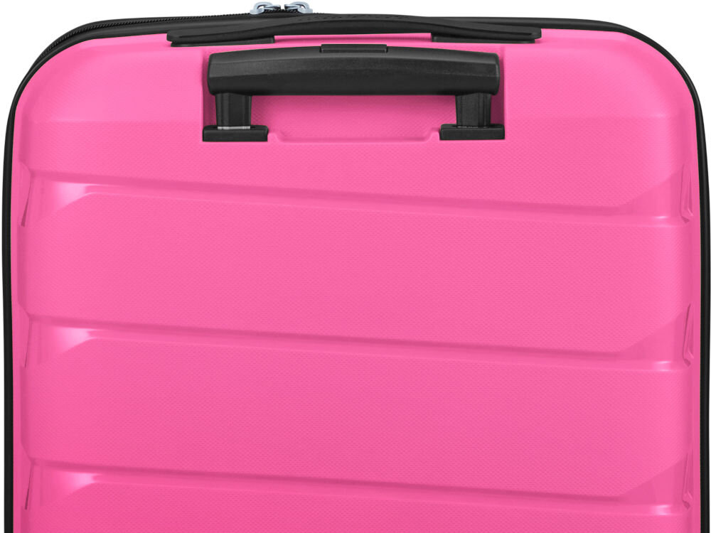 Walizka AMERICAN TOURISTER Air Move 55 cm Różowy podwójne kółka 360 stopni uchwyty wieszaki