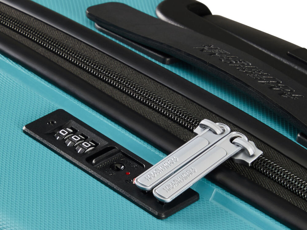 Walizka AMERICAN TOURISTER Air Move 55 cm turkusowy polipropylen zamek TSA