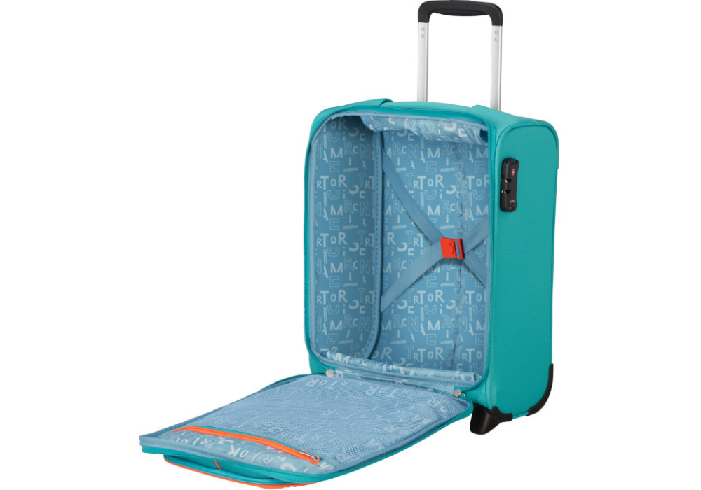 Walizka AMERICAN TOURISTER Sea Seeker 55 cm Wielokolorowy zabawa podróż dziecko dorosły materiały wytrzymałość wnętrze