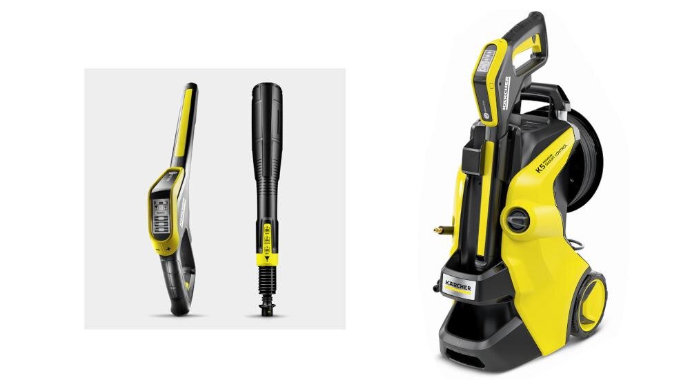 KARCHER myjka ciśnieniowa pistolet spryskujący ciśnienie regulacja lanca obrotowa dysza zmiana strumień adapter