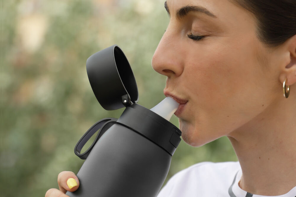 Butelka filtrująca TAPP WATER BottlePro 740 ml Czarny stal nierdzewna malowana proszkowo