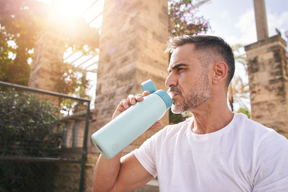 Butelka filtrująca TAPP WATER BottlePro 740 ml Czarny stal nierdzewna malowana proszkowo