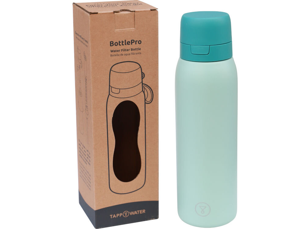 Butelka filtrująca TAPP WATER BottlePro 740 ml Czarny zestaw pojemność filtr