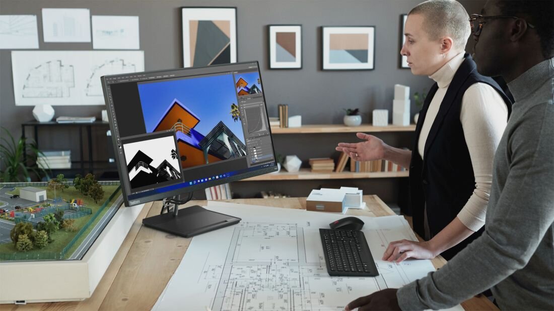 Komputer LENOVO ThinkCentre Neo 30a - kamera 5 MP na podczerwień   