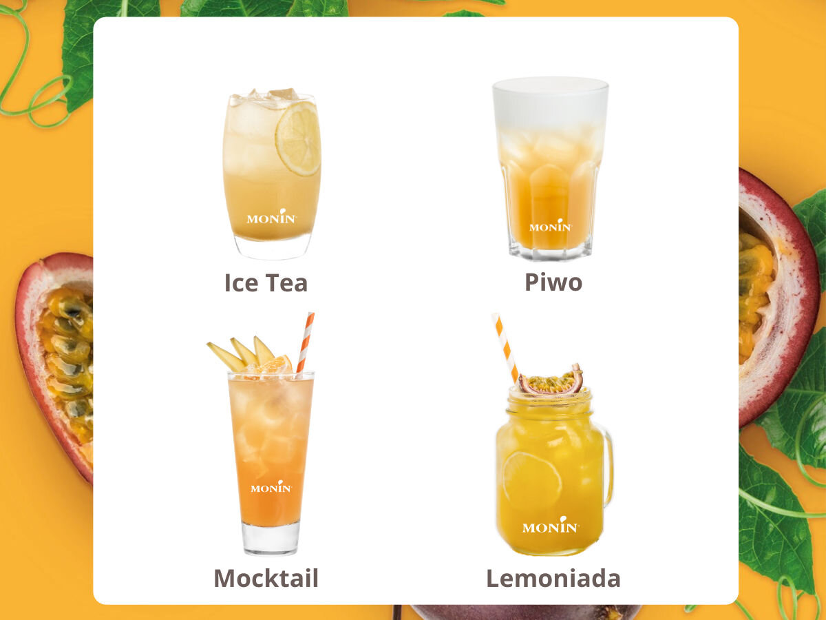 Syrop do lemoniady MONIN Marakuja 250 ml