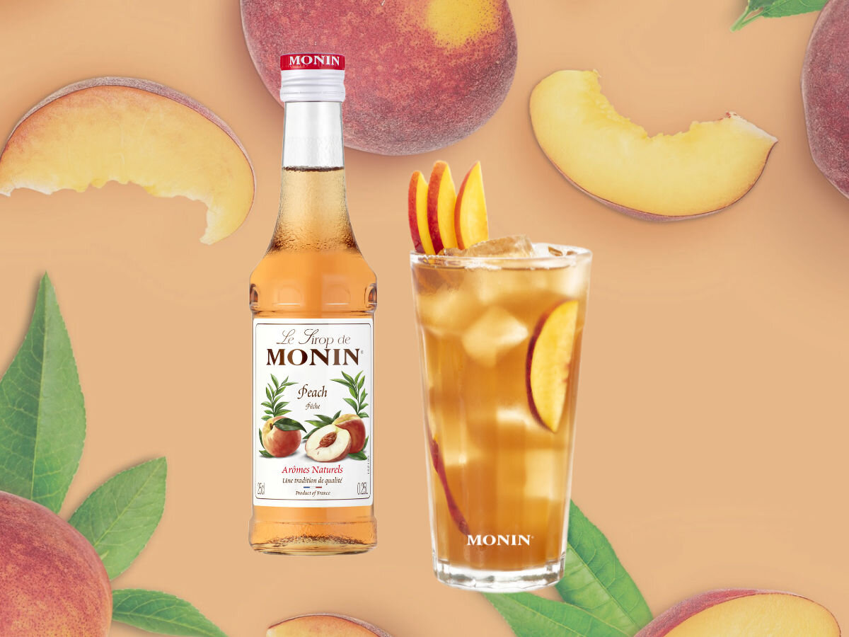 Syrop do lemoniady MONIN Brzoskwinia 250 ml