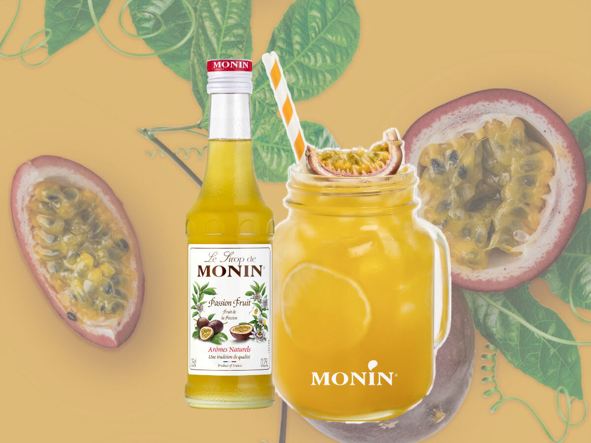 Zestaw syropów do lemoniady MONIN Maxi Set 3 x 250 ml syrop MONIN Mango smak zastosowanie