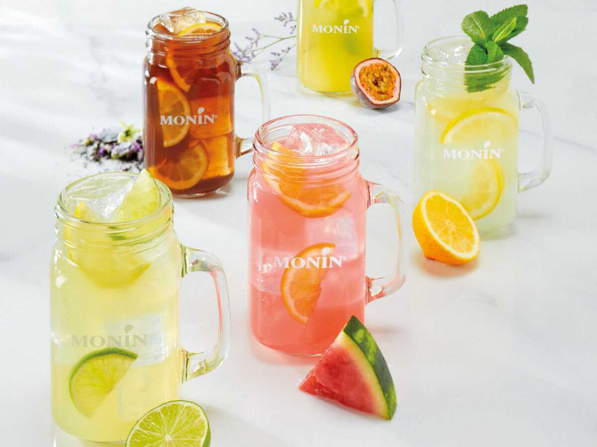 Zestaw syropów do lemoniady MONIN Maxi Set 3 x 250 ml przepis inspiracja