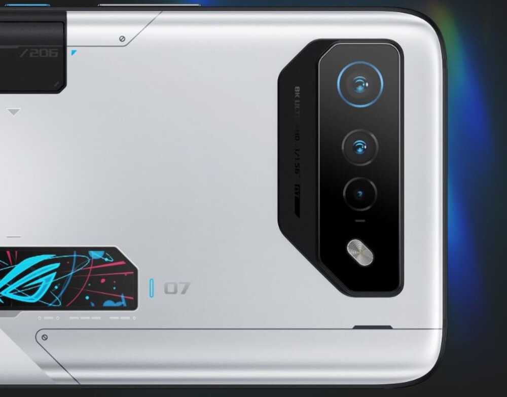 Smartfon asus rog phone 7 przyciski gaming chłodzenie komory efekty szczegóły dźwięk przyciski sieć stabilność bateria aparat styl odporność