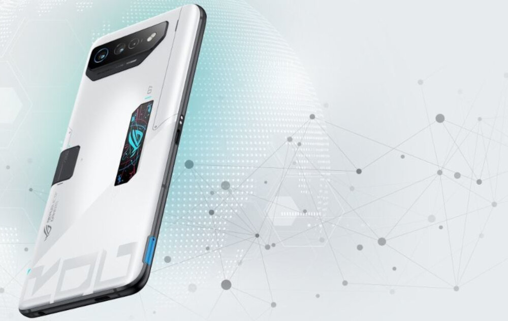 Smartfon asus rog phone 7 przyciski gaming chłodzenie komory efekty szczegóły dźwięk przyciski sieć stabilność bateria aparat styl odporność 