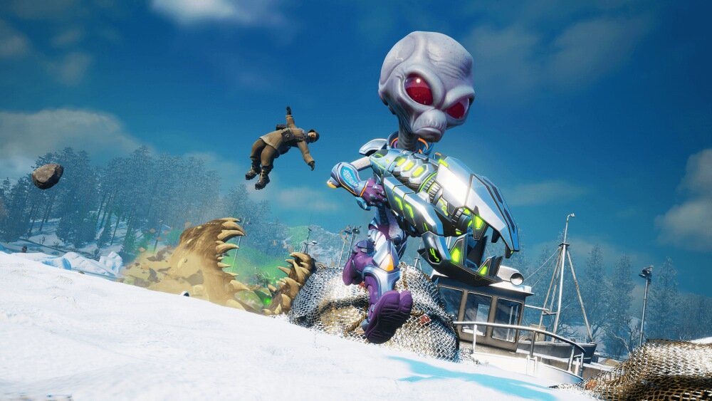 Destroy All Humans! 2 - Reprobed Single Player akcja, otwarty świat, sci-fi