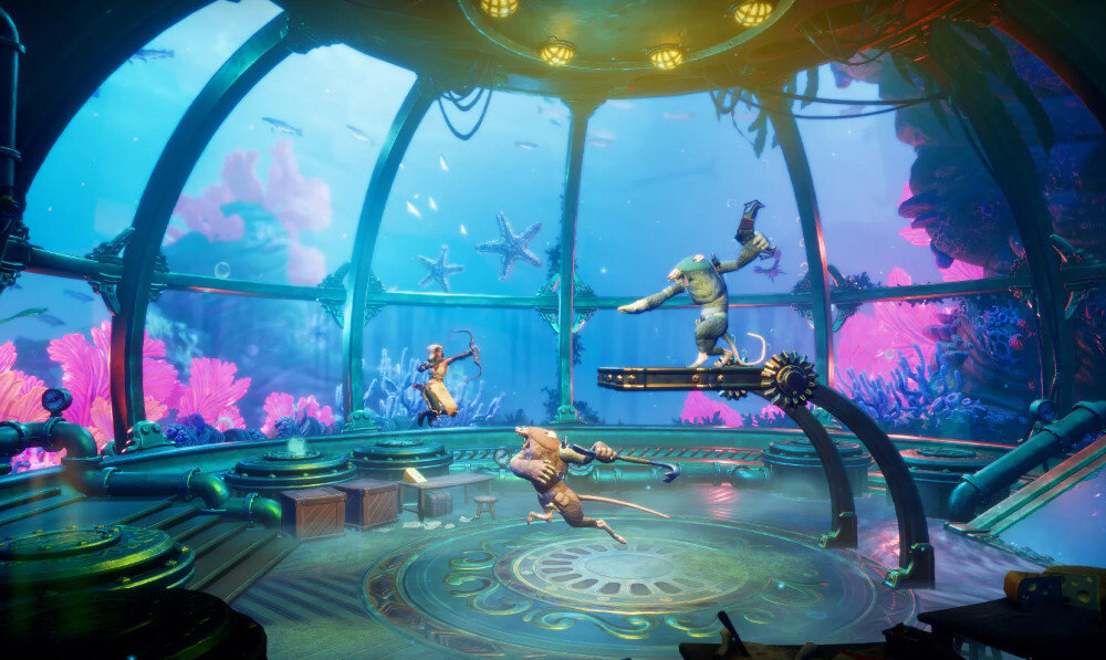 Trine 5: A Clockwork Conspiracy Gra złodziejka magiczne moce poszukiwacze przygód mechaniczna armia krajobrazy nowe postacie tryb jednoosobowy wieloosobowy rozwój zdolności