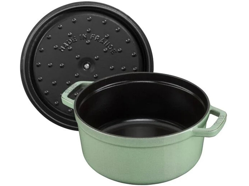 Garnek STAUB La Cocotte 40508-706-0 Mietowy duza pojemnosc 5,5 l srednica 31 cm